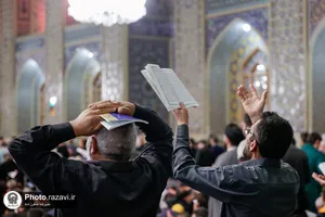 مراسم احیا شب بیست و سوم ماه مبارک رمضان در حرم مطهر رضوی-1