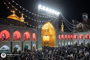 مراسم احیا شب بیست و یکم ماه مبارک رمضان در حرم مطهر رضوی - 3