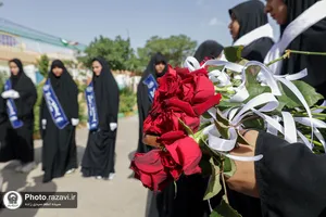 چهارشنبه امام رضایی در هنرستان راه نور