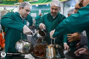 تشرف جمعی از ورزشکاران به حرم مطهر رضوی
