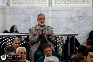 گرامیداشت شهدای حمله تروریستی کرمان در حرم مطهر رضوی