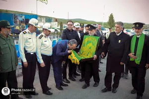 حضور کاروان زیر سایه خورشید در استان اردبیل