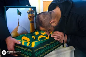 حضور خدام حرم مطهر رضوی در مجتمع حضرت فاطمه زهرا (س) لبنان