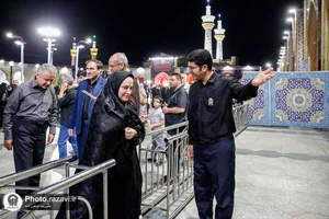 پذیرایی از پزشکان مشهدی در مهمانسرای حضرت