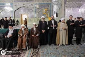 هفتمین سالگرد درگذشت آیت الله واعظ طبسی در حرم مطهر رضوی
