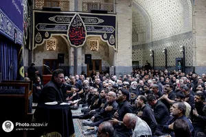عزاداری ایام پایانی ماه صفر در حرم مطهر رضوی-3