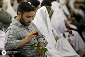 دیدار ۱۱۴ زوج دانشجوی دانشگاه&zwnj;های مشهد با تولیت آستان قدس رضوی