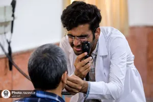 اردوی جهادی نذر شفا در منطقه گلشهر مشهد