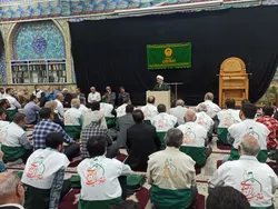 گردهمایی خادمیاران و یاوران رضوی شهرستان اهواز برگزار شد