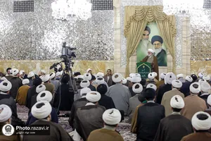 نشست جمعی از اساتید و فضلای حوزه علمیه خراسان با تولیت آستان قدس رضوی