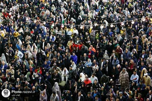 مراسم تحویل سال 1402 در حرم مطهر رضوی - 2