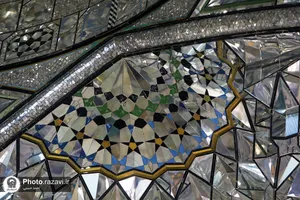اصلاح نورپردازی روضه منور رضوی