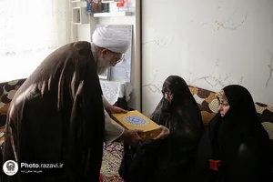 دیدار تولیت آستان قدس رضوی با خانواده شهدا
