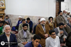 حضور تولیت آستان قدس رضوی در مدرسه علمیه الحجة