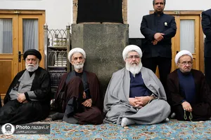 مراسم عزاداری هیئت عالم آل محمد(علیه السلام) ویژه خادمین بارگاه رضوی