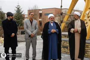 بازدید کارکنان آستان قدس از موسسات موقوفه خدمات زائر رضوی