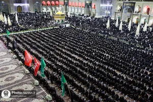 آئین شام غریبان شهادت امام رضا(ع) در حرم مطهر رضوی