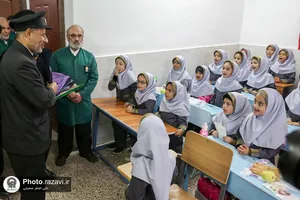 چهارشنبه&zwnj;های امام رضایی در دبستان دخترانه فلق
