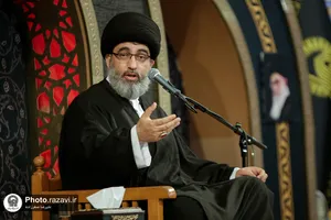 عزاداری شام شهادت موسی بن جعفر(علیه السلام) در حرم مطهر رضوی