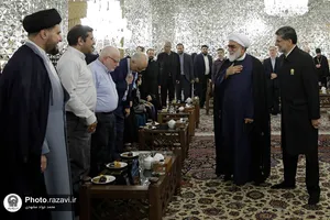دیدار شرکت کنندگان کنگره جهانی حضرت رضا علیه&zwnj;السلام با تولیت آستان قدس رضوی