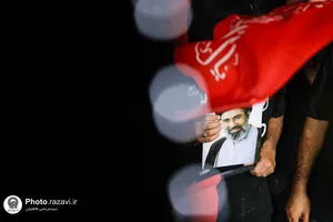 حضور کاروان سفیران امام رئوف علیه&zwnj;السلام در ابتدای مسیر پیاده&zwnj;روی زائران اربعین در نجف اشرف
