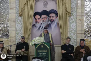 دیدار تولیت آستان قدس رضوی با شیوخ عشایر عراق