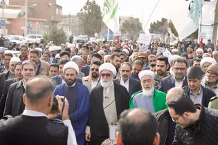 استقبال پرشور مردم سرخس از تولیت آستان قدس رضوی