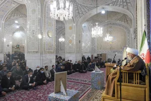 تشرف گروهی از گزینش&zwnj;گران به حرم مطهر رضوی