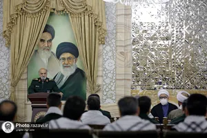 دیدار فرماندهان نواحی و حوز&zwnj;ه&zwnj;های بسیج با تولیت آستان قدس رضوی