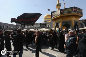 عزاداری شهادت امام رضا علیه السلام در حرم مطهر رضوی