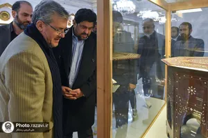 تشرف حکمران ایالت سند پاکستان به حرم مطهر رضوی
