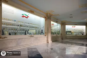گنجینه مدال&zwnj;های ورزشی موزه آستان قدس رضوی