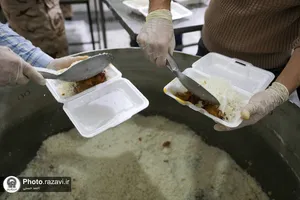 طبخ 5 هزار پرس غذا ویژه خانواده شهدا