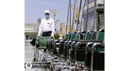 جابه‌جایی بیش از ۱۰ میلیون زائر با صندلی چرخ‌دار و زائربر‌های برقی