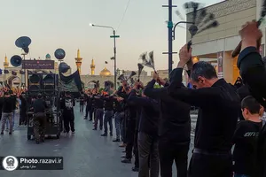 عزاداری رحلت پیامبر اکرم(ص) و شهادت امام حسن مجتبی(ع) در مشهد
