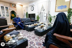 دیدار مردمی مدیر عالی حرم مطهر رضوی
