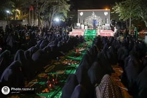 مراسم عزاداری شب شهادت حضرت رقیه در مشهد-1