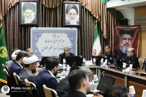مراسم تکریم و معارفه مدیر خدمه حرم مطهر رضوی