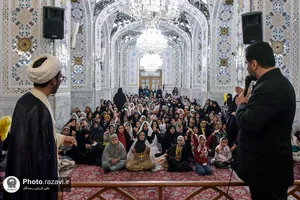 تشرف دانش&zwnj;آموزان مدارس استثنایی کشور به حرم مطهر رضوی