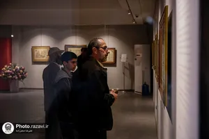 نمایشگاه خوشنویسی رخساره