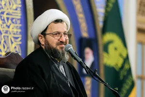 مراسم جشن روز نیمه شعبان در حرم مطهر رضوی