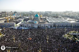 اقامه نماز عید سعید فطر در حرم مطهر رضوی - 2