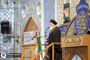 مراسم گرامیداشت حماسه ٩ دی در حرم مطهر رضوی - 2