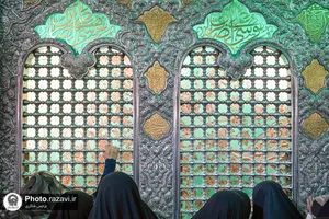  قرائت دعای&zwnj;ام داوود در حرم مطهر رضوی -۲ 