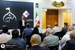 بازدید واقفین و ناذرین از رواق خدمت و پروژه&zwnj;های عمرانی حرم مطهر