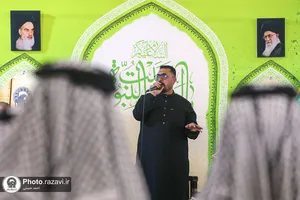 تشرف کاروان اهالی الکفل عراق به حرم مطهر رضوی