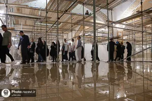 بازدید رتبه&zwnj;های برتر کنکور سراسری و نخبگان علمی کشور از بخش&zwnj;های مختلف حرم امام رضا علیه&zwnj;السلام

