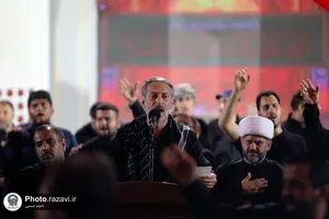 عزاداری هیأت مذهبی استان خوزستان در حسینیه حرم