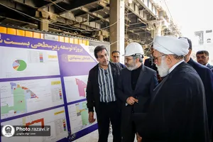 بازدید تولیت آستان قدس رضوی از پروژه&zwnj;های عمرانی حرم مطهر
