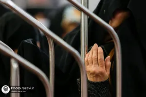 تشرف بانوان مرکز حیات جاودان به حرم مطهر رضوی